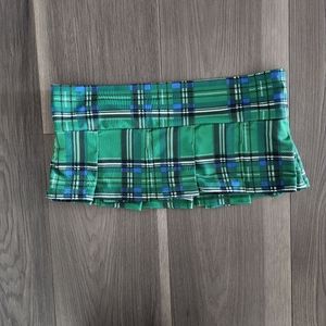 Green School Girl skirt